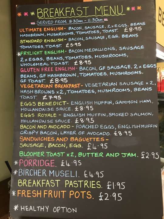 Daytime Menu The Olive Tree Ashtead Park Garden Centre Surrey